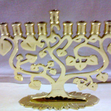 Handmade Jewish Candle Holders