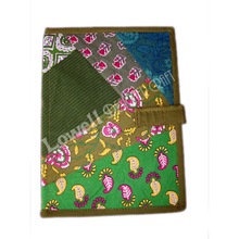 COTTON FABRIC FILE FOLDER, Size : 25WX34H (CM)