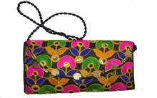 COTTON ETHNIC CLUTCH BAG