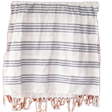 Lowellcraft STRIPE DESIGN HANDLOOM SCARF, Pattern : Weaving