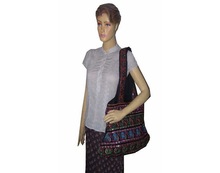 COTTON FABRIC Tote Shoulder Bag