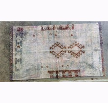 Rayon Handwoven Printed Carpets, For Bathroom, Beach, Camping, Door, Floor, Kitchen, Outdoor, Home