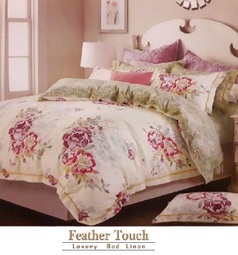 Chiffon Cecily Bed Sheet Set, For Home, Hotel, Style : Dobby