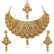 Metal Kundan Diamond Jewelry Set, Occasion : Wedding