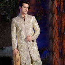 Mens Sherwani, Technics : Embroidered