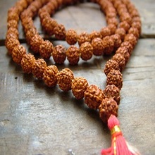 Rudraksha Mala Beads Five Mukhi