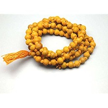 Wood TURMERIC PRAYER MALA