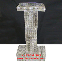 Crystal Beads Podium, Size : 118 Cm (47'), H 118 Cm (47')