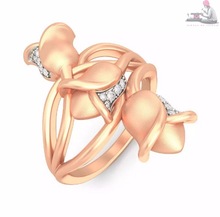 Rose gold jewelry, Color : Pink, Gold Purity : 14k