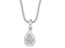 White Gold Jewelry Daily Use, Engagement, Gift, Party, Wedding, Main Stone : Diamond