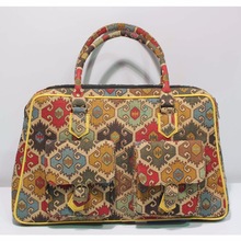 Ladies Jute Handbags, Color : Multi