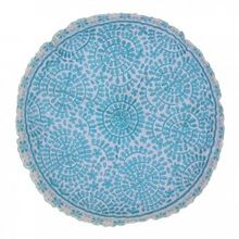 100% Cotton Round Cushion Sofa Seat, Size : 40 Cm
