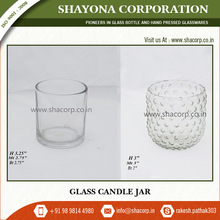 SHAYONA Glass Candle Jar