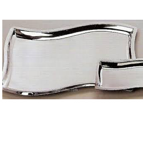 Crystal Pizza Serving Plate, Certification : FDA