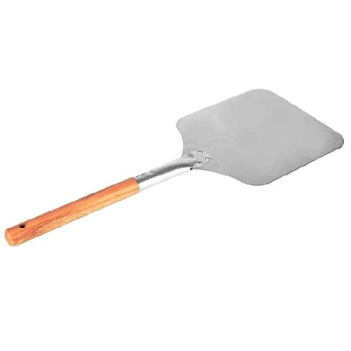 Aluminium Pizza Scoop With Wooden Handle, Certification : FDA