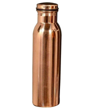 100-500gm Copper Metal Water Bottle, Feature : Stocked