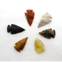 Semi Precious Stone Agate Material Arrowhead