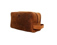 Buffalo Genuine Leather Toiletry Bag