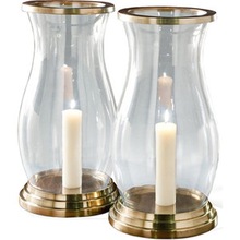ARC EXPORT Hurriccane Glass Candle Holders, Style : Elegant