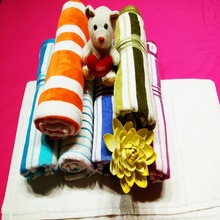 Yarn Dyed Bath Towels For Babies, Technics : Woven