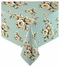 Round Square 100% Cotton Table Cloth Fabric, For Banquet, Home, Hotel, Outdoor, Party, Technics : Woven