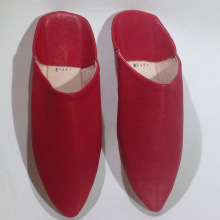 Raffia Leather Slipper, Gender : Women