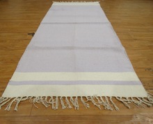 Indian Chindi Rag Rug Hand Woven Dari Cotton Rug