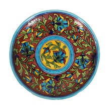 Ceramic Vintage Blue Pottery Plates, Shape : Round