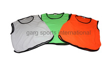 100% Polyester Mesh Fabric Self Soccer Bibs, Size : XL
