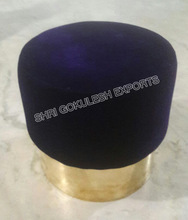 Velvet Pouf, Size : Customized