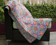 Cotton Blanket, Pattern : Floral