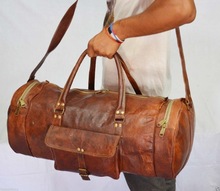 SR Exports Leather Bag, Style : Vintage