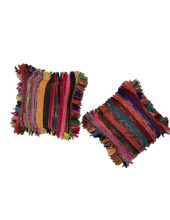 SR Exports 100% Cotton Pillow Case Cushion Covers, Technics : Handmade