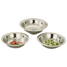 Round Shape Stainless Steel Mixing Bowl, For Delhi, India, Feature : Eco-Friendly, Stocked