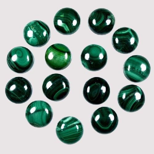 Malachite Cabochon Gemstone