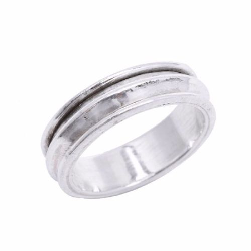 Silver Bands Ring, Gender : Men's, Unisex, Women's