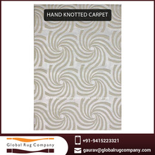 Cut Pile Wool Carpet, Color : Ivory