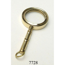 Brass Antique Magnifying Glass, Size : 2.5'