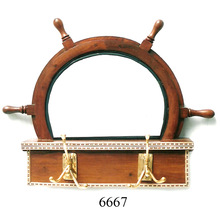 Decorative Wooden Ship Wheel, Feature : Europe