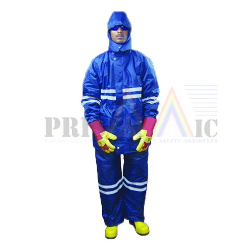 Polyester COLD STORAGE SUIT, Color : Blue