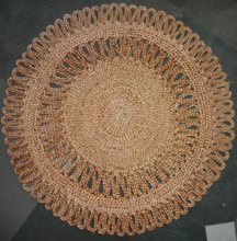 Braided Hemp Jute Round and Rectangle Rug