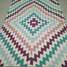 Geometric Design Wool Rug, For Door, Floor, Home, Hotel, Picnic, Prayer, Size : 60X90 UPTO 300X420