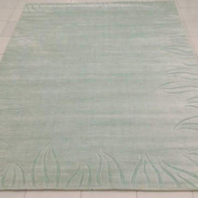 QNS Wool Hand Woven Carpet, Pattern : Cut Pile