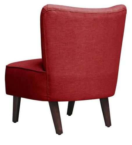 Modern Wooden Upholstered Accent Chair, For Home Furniture, Color : Optional
