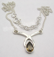 SMOKY QUARTZ Trendy Necklaces, Occasion : Anniversary, Engagement, Gift, Party, Wedding