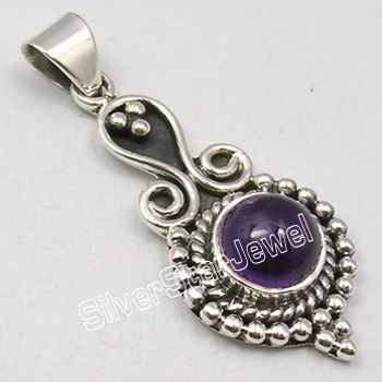 Unisex Handmade Silver Pendant, Occasion : Engagement