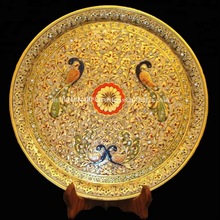 Stone Meenakari Decorative Plates