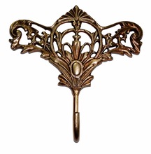 Iron Cast Brass Wall Hooks, For Hanging Clothes/Coat