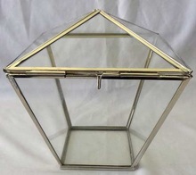 Pyramid Glass Trinket Box, For Collectible, Gift, Size : Customized Size