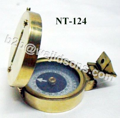 BRASS Antique Nautical Decor Compass